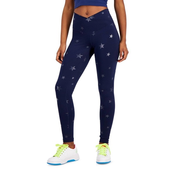 ✨ SALE Jenni On Repeat Crossover Full Length Legging, Space Star NWT $30 Size XS - Picture 1 of 7